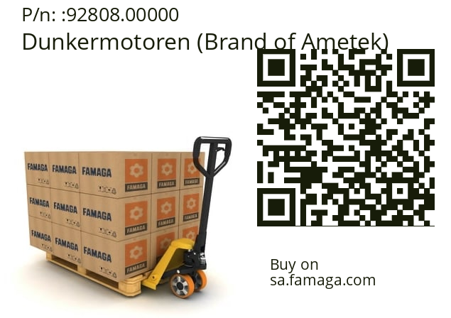   Dunkermotoren (Brand of Ametek) 92808.00000